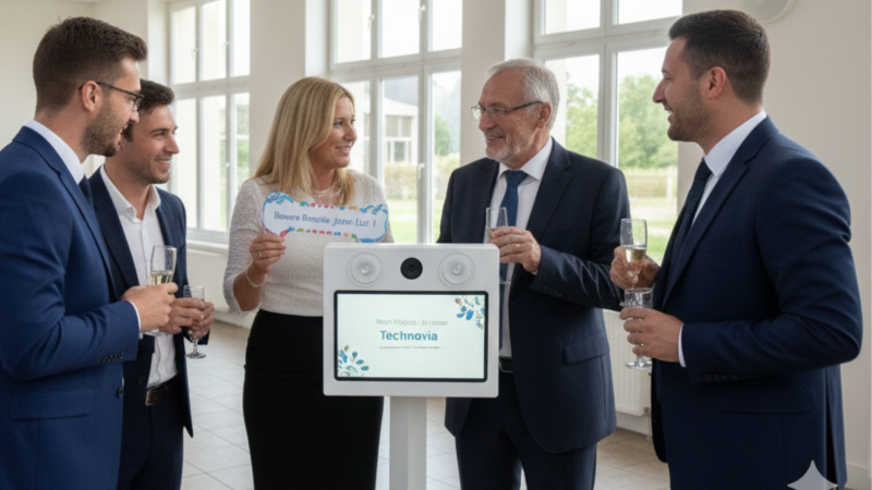 Dynamisez vos événements corporate à Bourg-en-Bresse avec une borne selfie