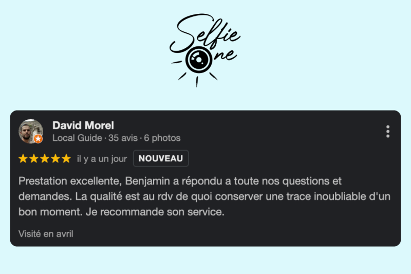 Location de Photobooth à Bourg-en-Bresse : Ce sont nos clients qui en parlent le mieux !