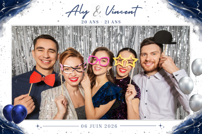 Location photobooth pour un anniversaire mémorable à Courmangoux près de Bourg-en-Bresse