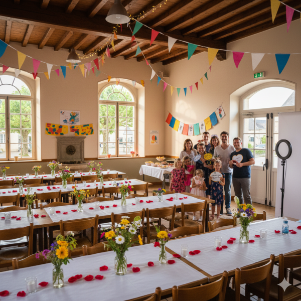 Animation photobooth en salle communale à Viriat et Polliat